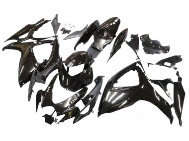 2006-2007 Suzuki GSXR 600 / GSXR 750 Motorcycle Fairings - Glossy Black Canada