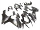 2011-2024 Suzuki GSXR 600 / GSXR 750 Motorcycle Fairings - Matte Black Glossy Black White Decal Canada