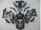2007-2008 Suzuki GSXR 1000 Motorcycle Fairings - Matte Black Glossy Black Canada