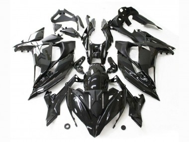 2017-2019 Kawasaki Ninja 650 EX650 Motorcycle Fairings - Glossy Black Canada