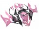 2018-2024 Kawasaki Ninja 400 Motorcycle Fairings - Pink Matte Black Honeycomb Canada