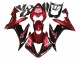 2004-2006 Yamaha YZF 1000 R1 Motorcycle Fairings - Red Glossy Black Canada