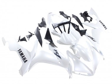2004-2006 Yamaha YZF 1000 R1 Motorcycle Fairings - Pearl White Black Decals Canada
