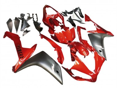2007-2008 Yamaha YZF 1000 R1 Motorcycle Fairing - Red Matte Black Canada