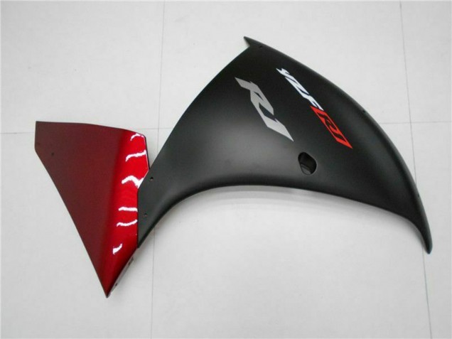 2009-2011 Yamaha YZF 1000 R1 Motorcycle Fairings - Red Matte Black Canada