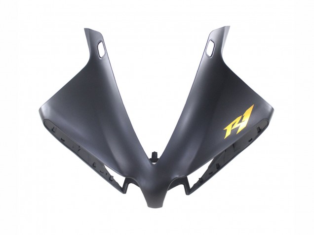 2012-2014 Yamaha YZF 1000 R1 Motorcycle Fairings - Matte Black Gold Decals Canada