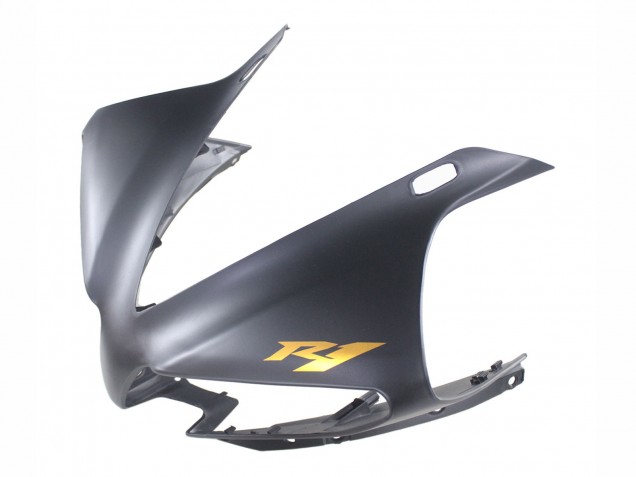 2012-2014 Yamaha YZF 1000 R1 Motorcycle Fairings - Matte Black Gold Decals Canada