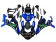 2015-2019 Yamaha YZF 1000 R1 Motorcycle Fairings - Blue Matte Black Green Monster ENEOS Canada
