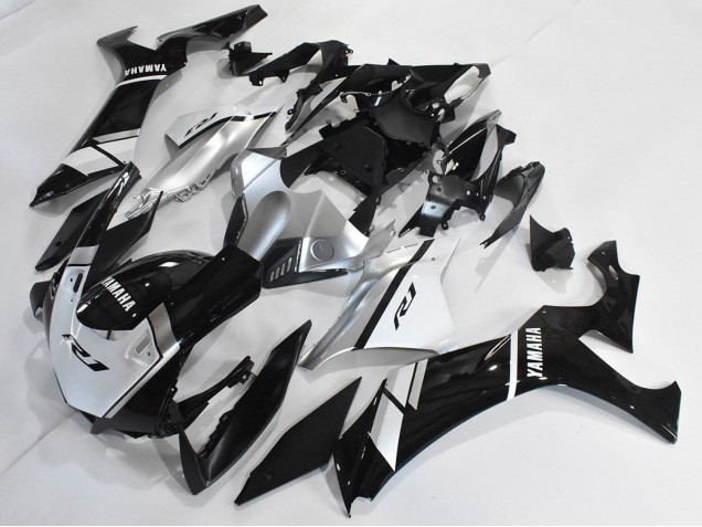 2020-2025 Yamaha YZF 1000 R1 Motorcycle Fairings - Silver White Glossy Black Canada
