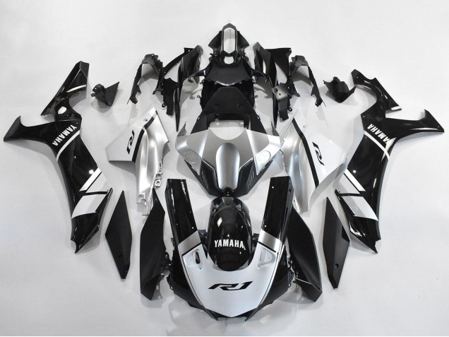 2020-2025 Yamaha YZF 1000 R1 Motorcycle Fairings - Silver White Glossy Black Canada