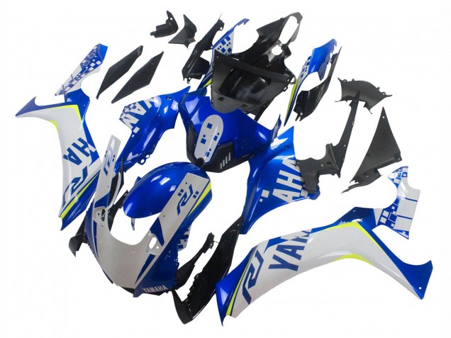 2020-2025 Yamaha YZF 1000 R1 Motorcycle Fairings - White Blue Neon Yellow Glossy Black Canada