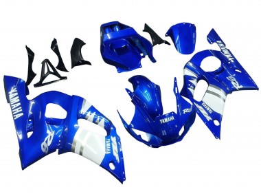 1998-2002 Yamaha YZF 600 R6 Motorcycle Fairings - Blue White Canada