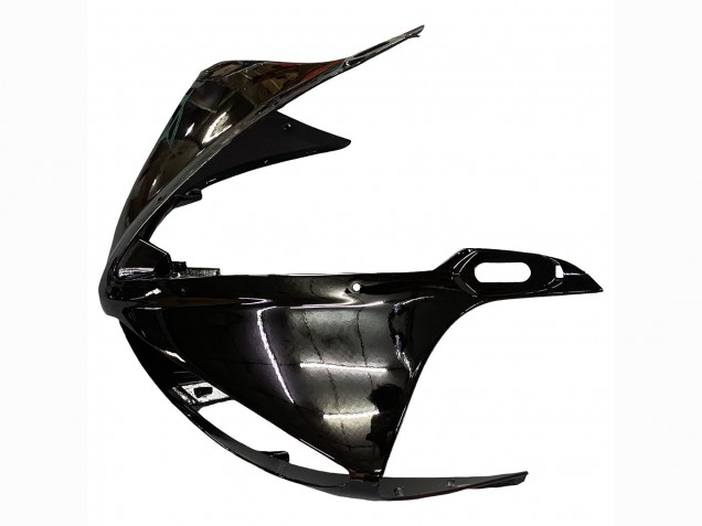 2006-2009 Yamaha YZF R6S Motorcycle Fairings - Glossy Black White Decals Canada