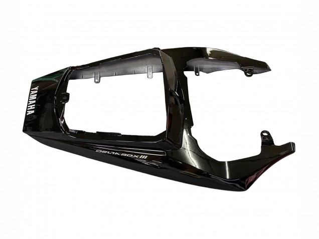 2006-2009 Yamaha YZF R6S Motorcycle Fairings - Glossy Black White Decals Canada