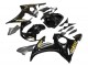 2006-2009 Yamaha YZF R6S Motorcycle Fairings - Glossy Black Gold Decals Canada