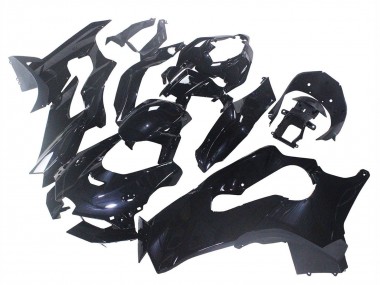 2021-2025 Kawasaki ZX10R Motorcycle Fairings - Glossy Black Canada