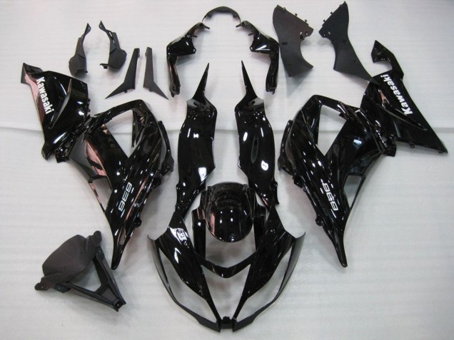 2013-2018 Kawasaki ZX6R Motorcycle Fairing - Glossy Black Canada