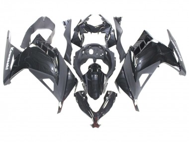 2013-2024 Kawasaki EX300 Motorcycle Fairings - Glossy Black Canada