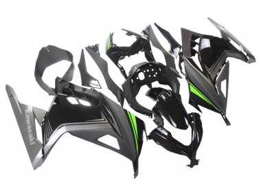 2013-2024 Kawasaki EX300 Motorcycle Fairings - Glossy Black Matte Black Green Canada