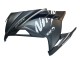 2013-2024 Kawasaki EX300 Motorcycle Fairings - Matte Black White Elf Snow Canada