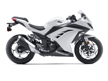 2013-2024 Kawasaki EX300 Motorcycle Fairings - White Black Canada