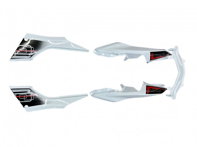 2013-2024 Kawasaki EX300 Motorcycle Fairings - White Red Black Canada