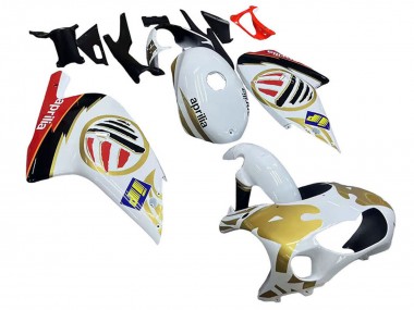 2000-2005 Aprilia RS125 Motorcycle Fairings - White Yellow Red Canada