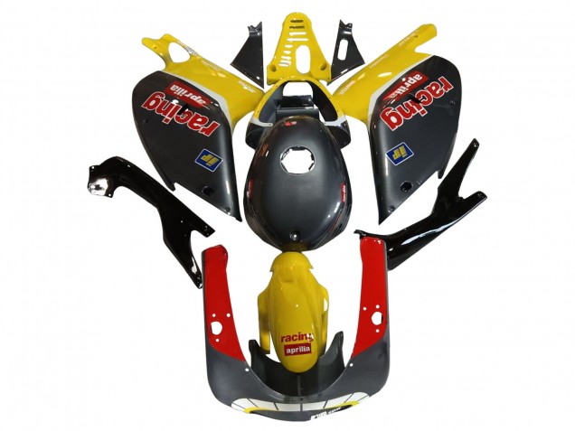 2000-2005 Aprilia RS125 Motorcycle Fairings - Black Yellow Red Canada
