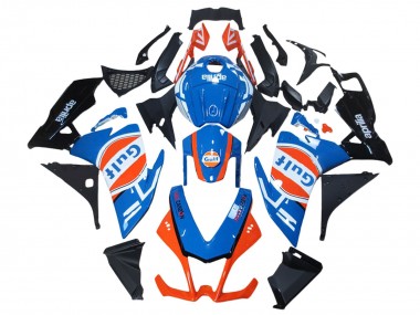 2012-2018 Aprilia RS4 50 125 Motorcycle Fairings - White Blue Orange Glossy Black Gulf Canada