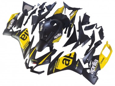 2012-2018 Aprilia RS4 50 125 Motorcycle Fairings - Yellow Matte Black Canada