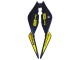 2012-2018 Aprilia RS4 50 125 Motorcycle Fairings - Yellow Matte Black Canada