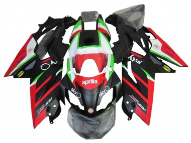 2012-2018 Aprilia RS4 50 125 Motorcycle Fairing - White Red Green Glossy Black Canada