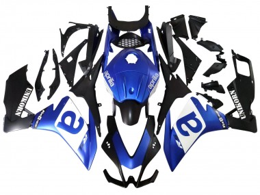 2012-2018 Aprilia RS4 50 125 Motorcycle Fairings - Blue White Matte Black Canada