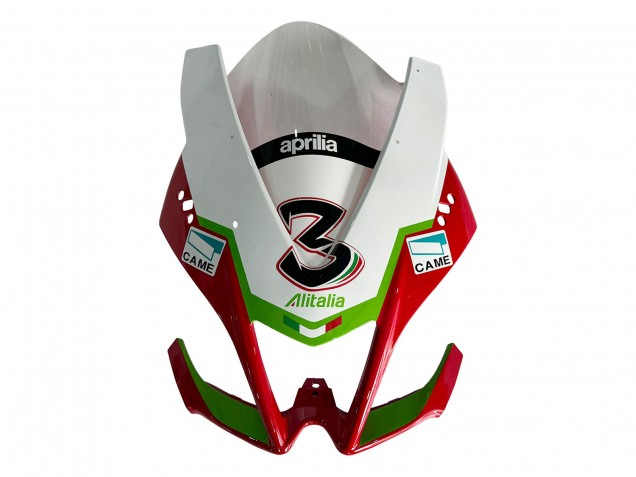 2012-2018 Aprilia RS4 50 125 Motorcycle Fairing - White Red Green Yellow Alitalia Canada