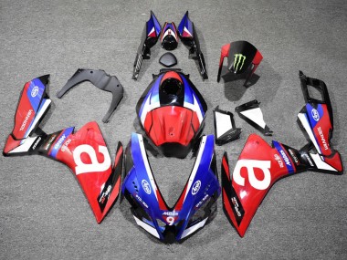 2012-2018 Aprilia RS4 50 125 Motorcycle Fairings - White Blue Red Canada