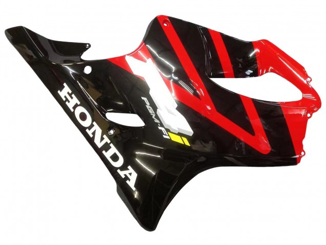 2004-2007 Honda CBR600 F4i Motorcycle Fairing - Red Glossy Black Canada
