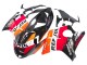 1996-2007 Honda CBR1100XX Blackbird Abs Motorcycle Fairings - Orange White Red Glossy Black Repsol Canada