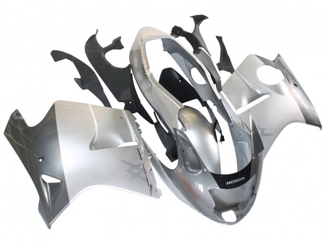 1996-2007 Honda CBR1100XX Blackbird Motorcycle Fairings - Silver Grey Canada