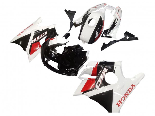 1991-1994 Honda CBR600 F2 Motorcycle Fairings - White Red Glossy Black Canada