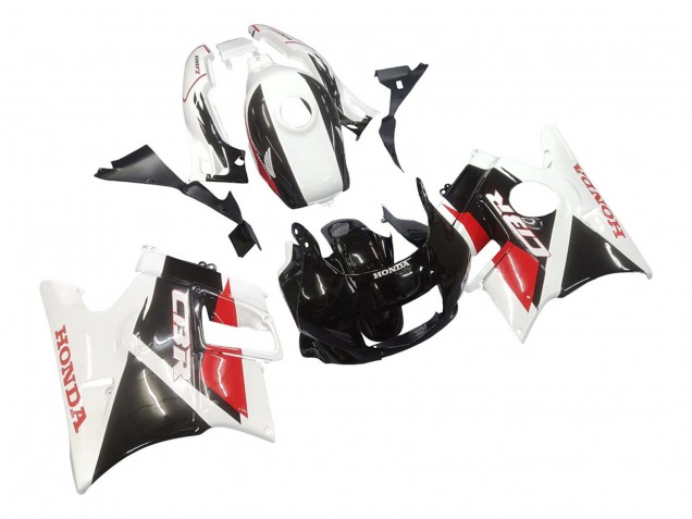 1991-1994 Honda CBR600 F2 Motorcycle Fairings - White Red Glossy Black Canada