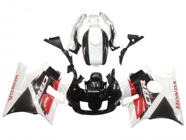 1991-1994 Honda CBR600 F2 Motorcycle Fairings - White Red Glossy Black Canada