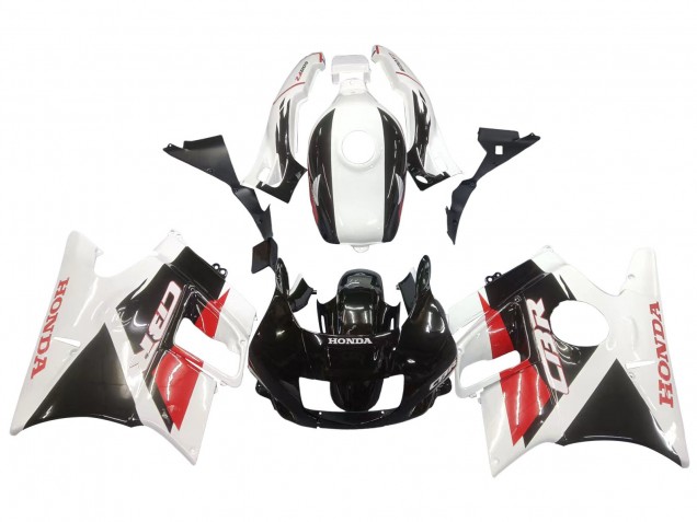 1991-1994 Honda CBR600 F2 Motorcycle Fairings - White Red Glossy Black Canada