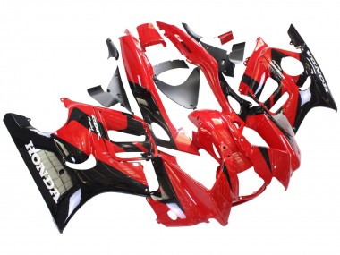1997-1998 Honda CBR600 F3 Motorcycle Fairings - Red Glossy Black Canada