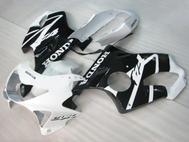 1999-2000 Honda CBR600 F4 Motorcycle Fairings - White Glossy Black Canada