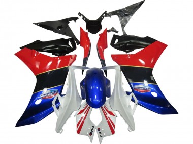 2011-2013 Honda CBR600F Motorcycle Fairings - White Red Blue Glossy Black Canada