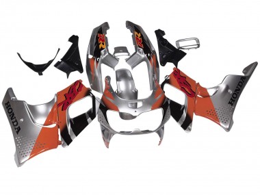 1994-1995 Honda CBR900RR 893 Motorcycle Fairings - Silver Orange Glossy Black Canada