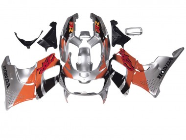 1994-1995 Honda CBR900RR 893 Motorcycle Fairings - Silver Orange Glossy Black Canada