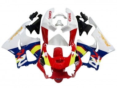 1998-1999 Honda CBR900RR 919 Motorcycle Fairings - White Red Yellow Blue Canada