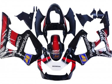 2000-2001 Honda CBR900RR 929 Motorcycle Fairings - Red White Glossy Black PlayStation 2 Canada