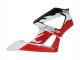 2000-2001 Honda CBR900RR 929 Motorcycle Fairings - White Red Glossy Black Racing Canada